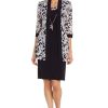 Womens 2PC Printed Two Piece Dress