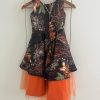 Puffy Tulle and Camo Flower Girl Pageant Dress Little Bridesmaid Gowns