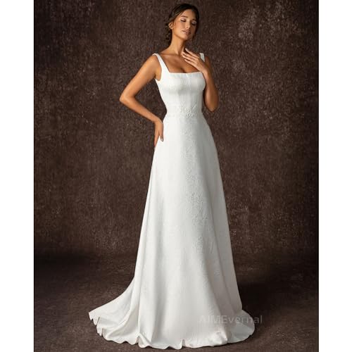419A-uPj5NL.jpg Bridal Gowns Elegant Royal Style Simple Wedding Dress Women's Cocktail Dress Sexy Maxi Skirt Guest Wedding Dresses