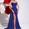 Cocktail Evening Gowns Formal Dresses for Women Sequin Tulle Wedding Guest Party Sexy Off Shoulder Floor Length Prom Dress