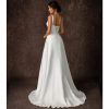 41BQ22uufyL.jpg Bridal Gowns Elegant Royal Style Simple Wedding Dress Women's Cocktail Dress Sexy Maxi Skirt Guest Wedding Dresses