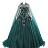 Girls' Ball Sweet 15 Quinceanera Dress Birthday Party Pageant Prom Evening Gown Beadings Lace