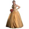 Lace Organza Prom Dresses Plus Size Strapless A-line Formal Dress Evening Womens Gowns Corset 2025