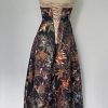Halter Camo Bridesmaid Dresses Wedding Guest Floor Length