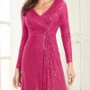Glitter Sequin Formal Evening Gown Long Sleeve V Neck Wedding Guest Dress for Women
