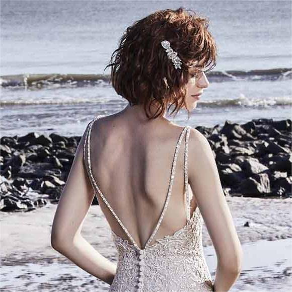 Boho Wedding Dresses for Bride with Slit Lace Appliques Long Sleeve Mermaid Bridal Dresses for Wedding 2025 DE08