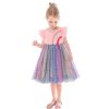 51EzQn8psRL.jpg Girl Easter Dresses Short Ruffle Sleeve Cotton Tulle Tutu Birthday Party Dresses