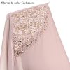 51Jb-zSHFML.jpg Women's Plus Size Embellished Tiered Mother of The Bride Gown with Jacket, Wedding Guest, Formal Event Dress