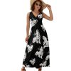 61-XOR6lJNL.jpg Samoyed Dog Womens Casual Sleeveless Dress Maxi Long Beach Dress Sundress
