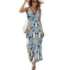 Cute Penguins Womens Casual Sleeveless Dress Maxi Long Beach Dress Sundress