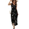 Crow Funny Coffee Drinking Womens Casual Sleeveless Dress Maxi Long Beach Dress Sundress