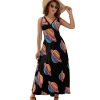 61VJ7KAkG6L.jpg Trans Flag Saturn Human Rights LGBTQ Womens Casual Sleeveless Dress Maxi Long Beach Dress Sundress