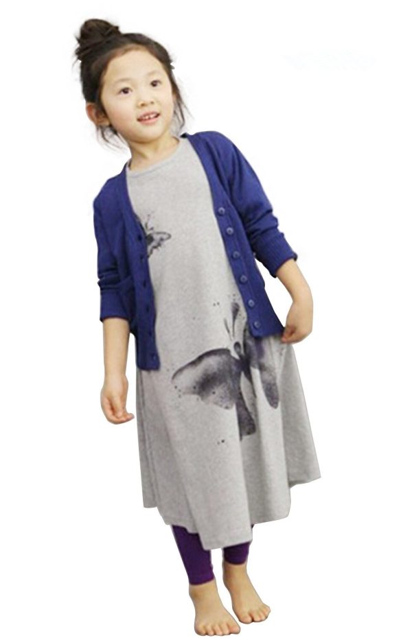 61ZMDpa8pAL.jpg Girls Casual Swing Twirly Cotton Printed Maxi Dresses
