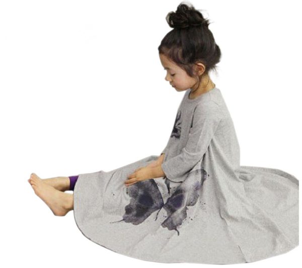 61tJy1J5PCL.jpg Girls Casual Swing Twirly Cotton Printed Maxi Dresses