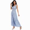 71NvxxVY-QS.jpg Women's 2025 Summer Boho Floral Print Tiered Casual Flowy Long Maxi Dress