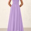 71rClcikuXL.jpg Women's Strapless Wedding Guest Maxi Dresses 2025 Summer Trendy Elegant Classy Smocked Tube Long Flowy Sundress