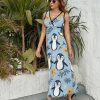 Cute Penguins Womens Casual Sleeveless Dress Maxi Long Beach Dress Sundress