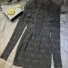 8186h1u-aEL.jpg Women's Backless Party Dress - Crisscross Lace-Up Long Sleeve Bodycon Midi Dress