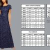 Plus Size Women's Fit and Flare Embroidered Dress