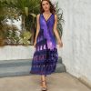 Rome Italy Famous Ancient Landmark Womens Casual Sleeveless Dress Maxi Long Beach Dress Sundress