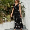 Crow Funny Coffee Drinking Womens Casual Sleeveless Dress Maxi Long Beach Dress Sundress