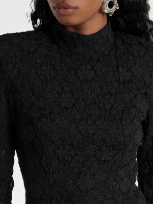 Women's Backless Party Dress - Crisscross Lace-Up Long Sleeve Bodycon Midi Dress
