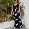 LGBT Llama Transgender Flag Pride Womens Casual Sleeveless Dress Maxi Long Beach Dress Sundress