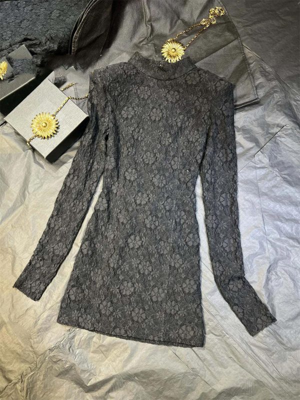 81nsXbJNaAL.jpg Women's Backless Party Dress - Crisscross Lace-Up Long Sleeve Bodycon Midi Dress