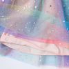 918mutb4mJL.jpg Girl Easter Dresses Short Ruffle Sleeve Cotton Tulle Tutu Birthday Party Dresses
