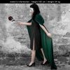 Halloween Costume Cape Cosplay Cape Velvet Cloak Fancy Dress Role Play Dress Up